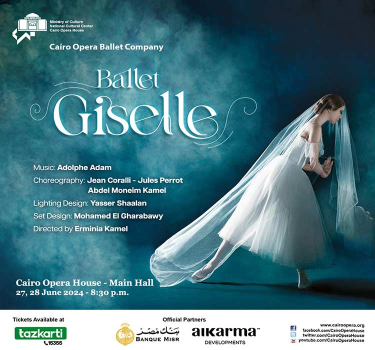 “Giselle” Ballet – Cairo Opera Ballet Company