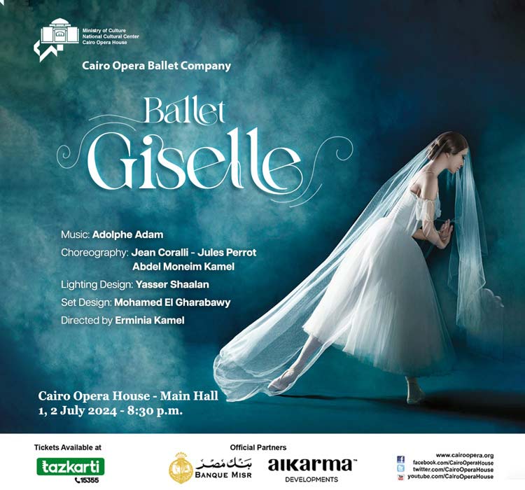 “Giselle” Ballet – Cairo Opera Ballet Company, 