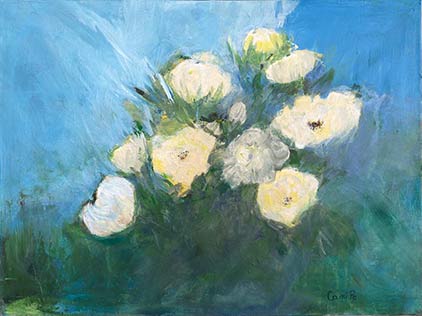 معرض "سيمفونية الزهور" بصلاح طاهر فى الأوبرا