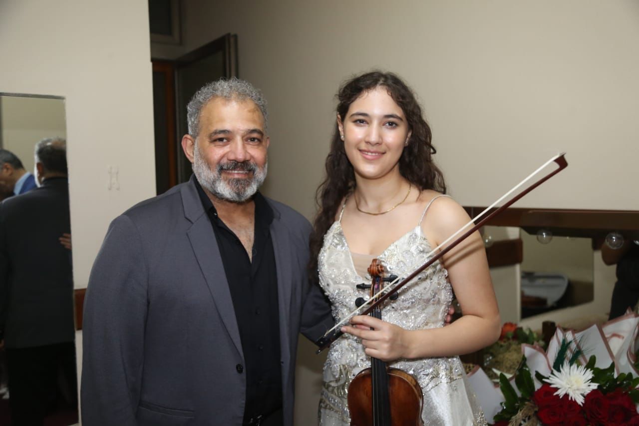 Extraordinary Performance by Egyptian Violinist Amira Abouzahra  at the Cairo Opera House