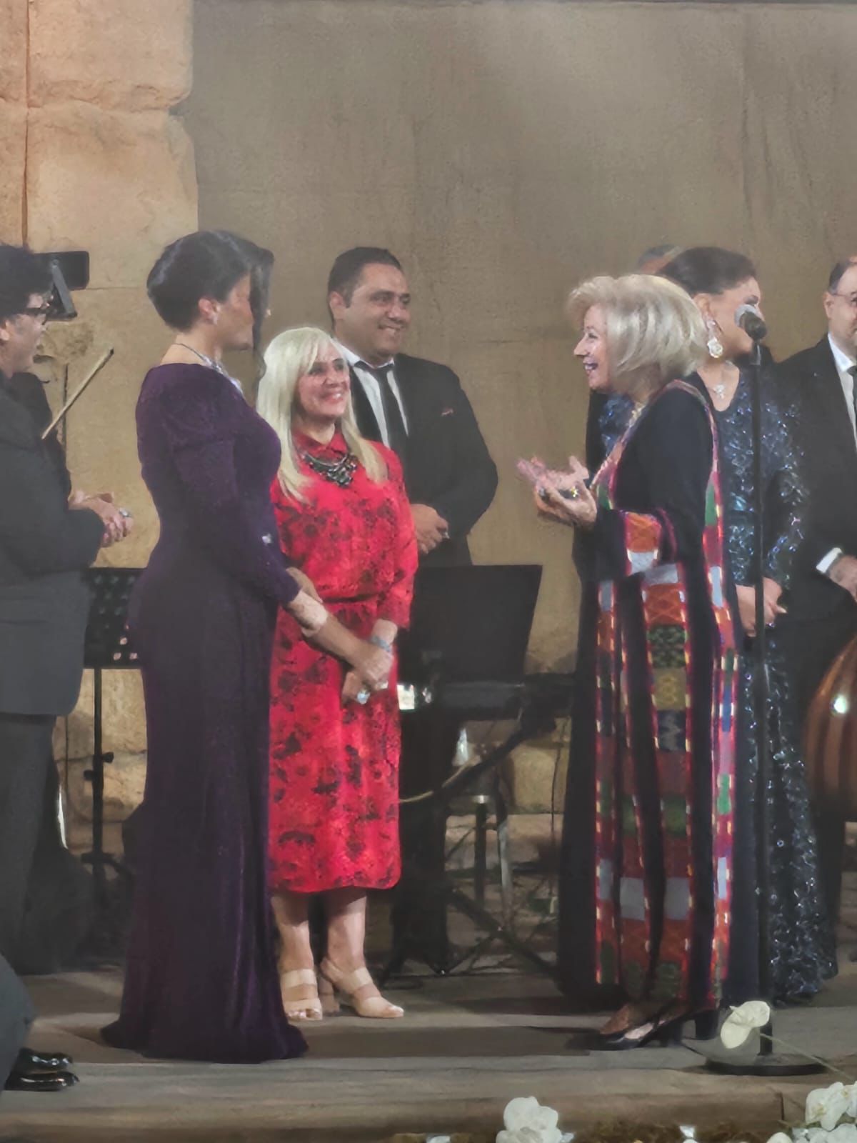 Dr. Lamiaa Zayed, Chairman of the Cairo Opera House, Honored at Jerash Festival for Culture and Arts*