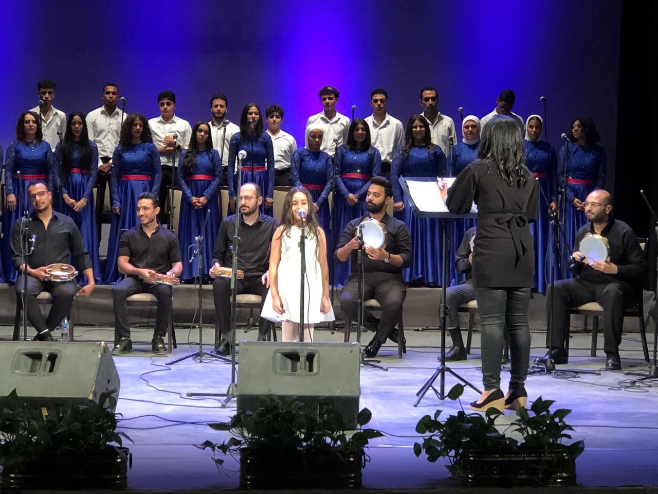 مواهب واعدة تتألق بإبداعات موسيقية وغنائية على مسرح أوبرا دمنهور