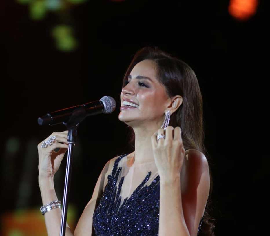 Amal Maher, Star of the Opening of the 33rd Edition of the Arab Music Festival and Conference