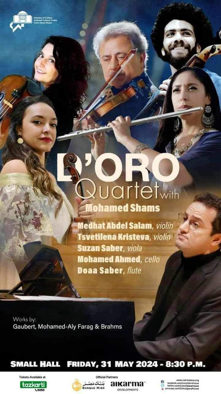 D’ORo Quartet at the Cairo Opera House